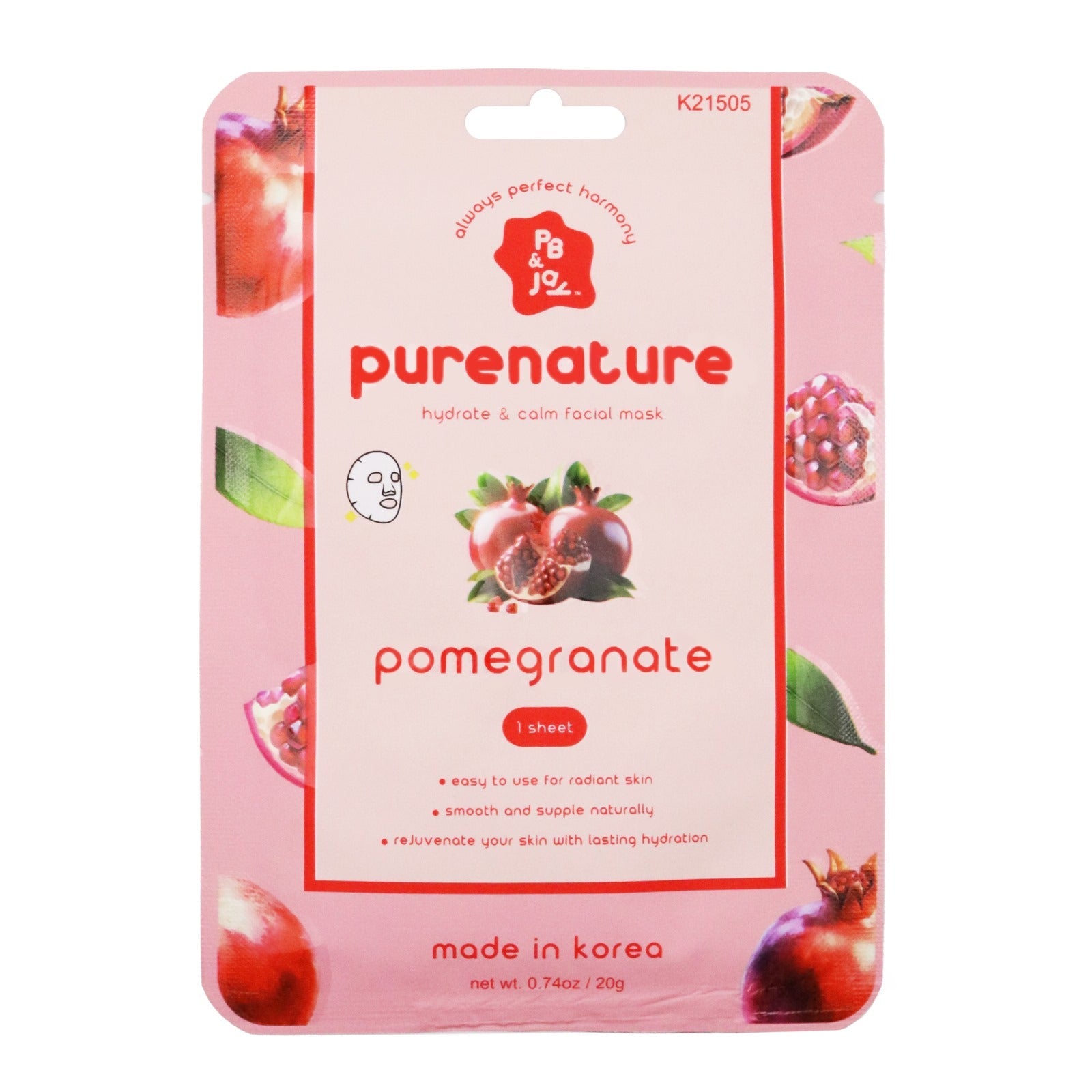 PB & JAY - Purenature Face Mask - TRUECOLOR WHOLESALE
