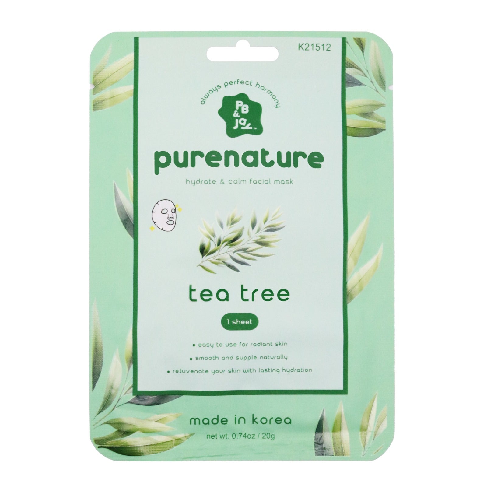 PB & JAY - Purenature Face Mask - TRUECOLOR WHOLESALE