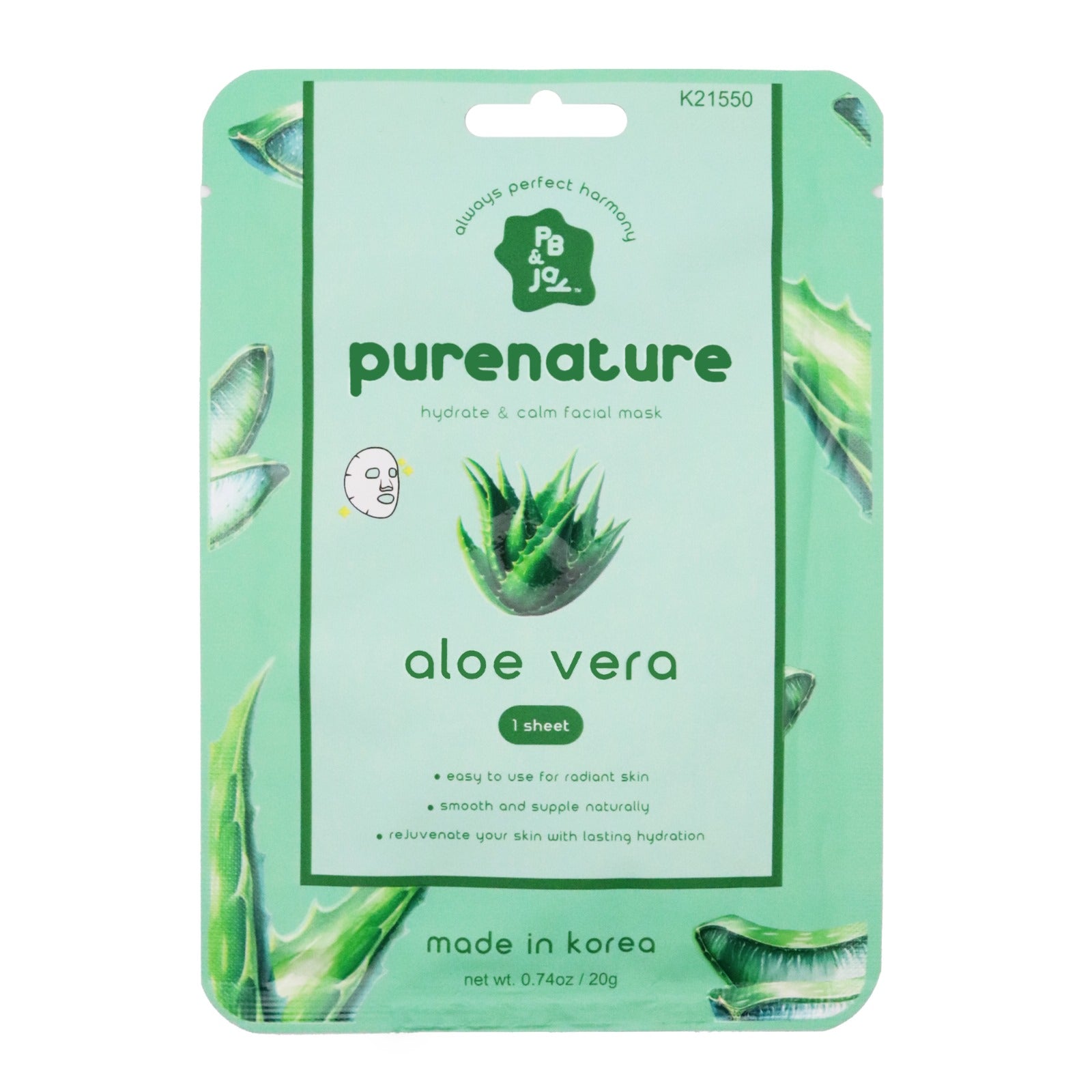 PB & JAY - Purenature Face Mask - TRUECOLOR WHOLESALE