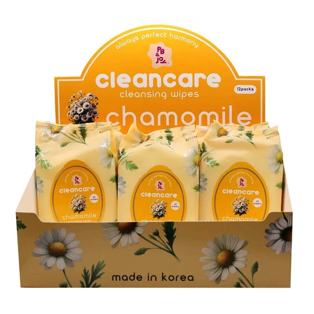PB & JAY - Cleancare Cleansing Wipes Chamomile - TRUECOLOR WHOLESALE