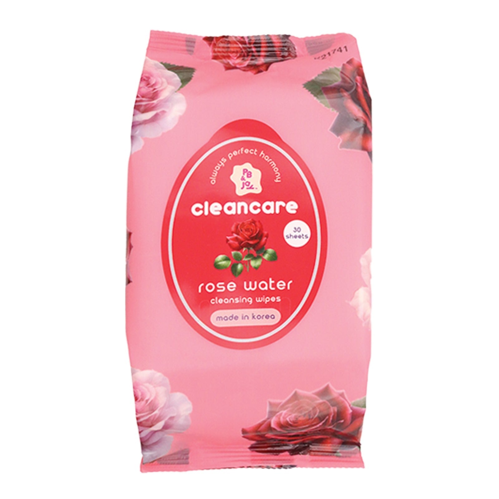 PB & JAY - Cleancare Cleansing Wipes Rose Water - TRUECOLOR WHOLESALE