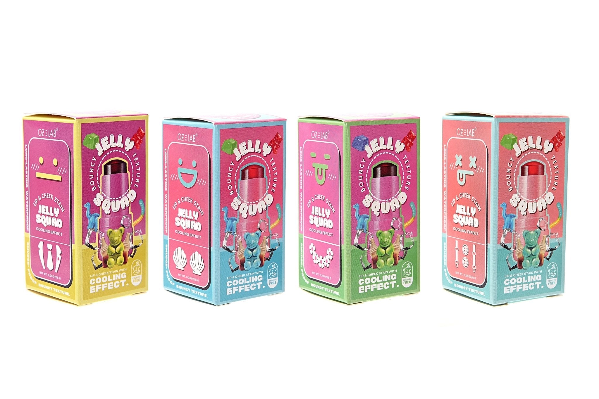 OZE LAB - Jelly Squad Cooling Lip and Cheek Stain - TRUECOLOR WHOLESALE