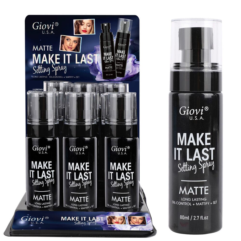 Giovi - Matte Last Setting Spray - TRUECOLOR WHOLESALE