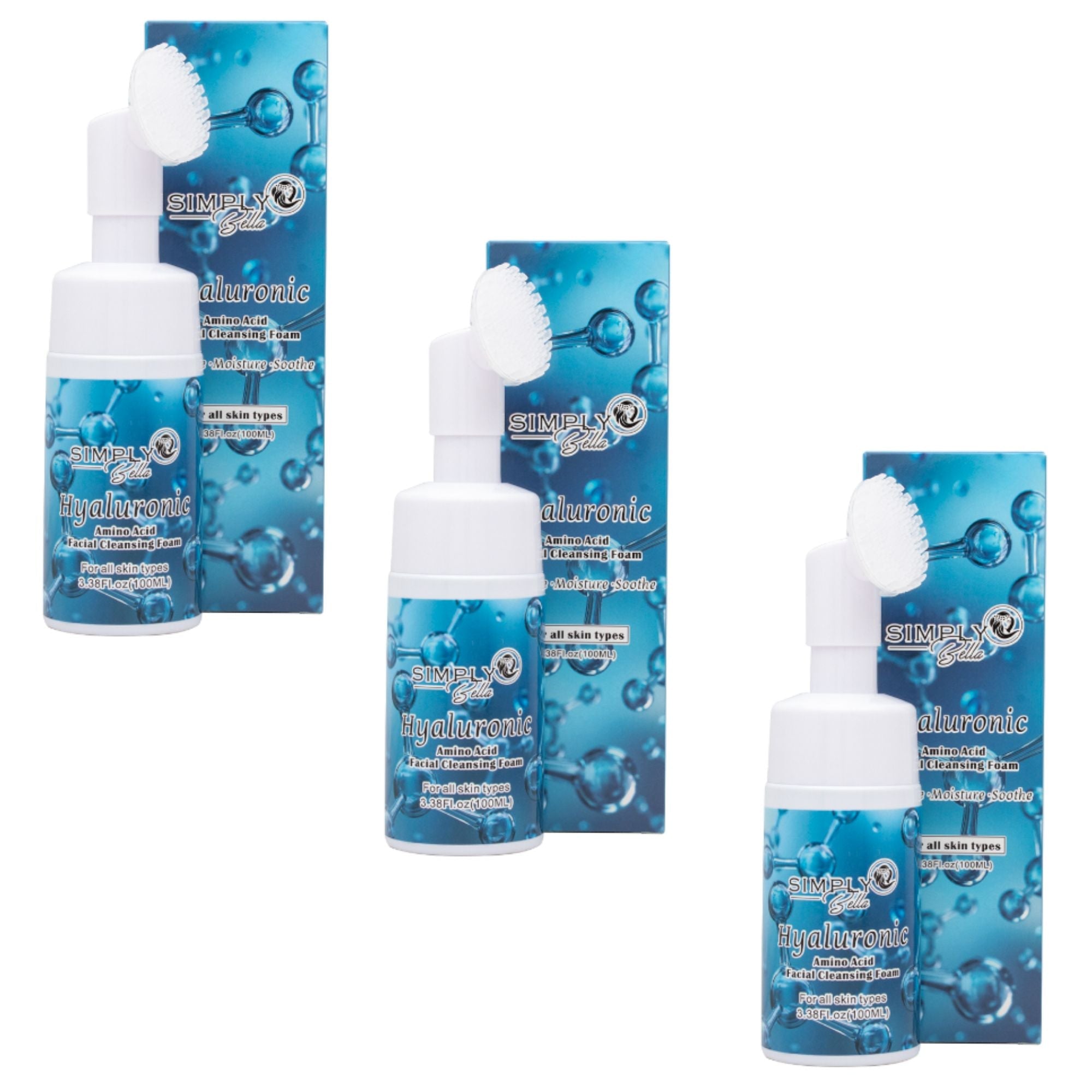 Simply Bella - Hyaluronic Amino Acid Cleansing Foam - TRUECOLOR WHOLESALE