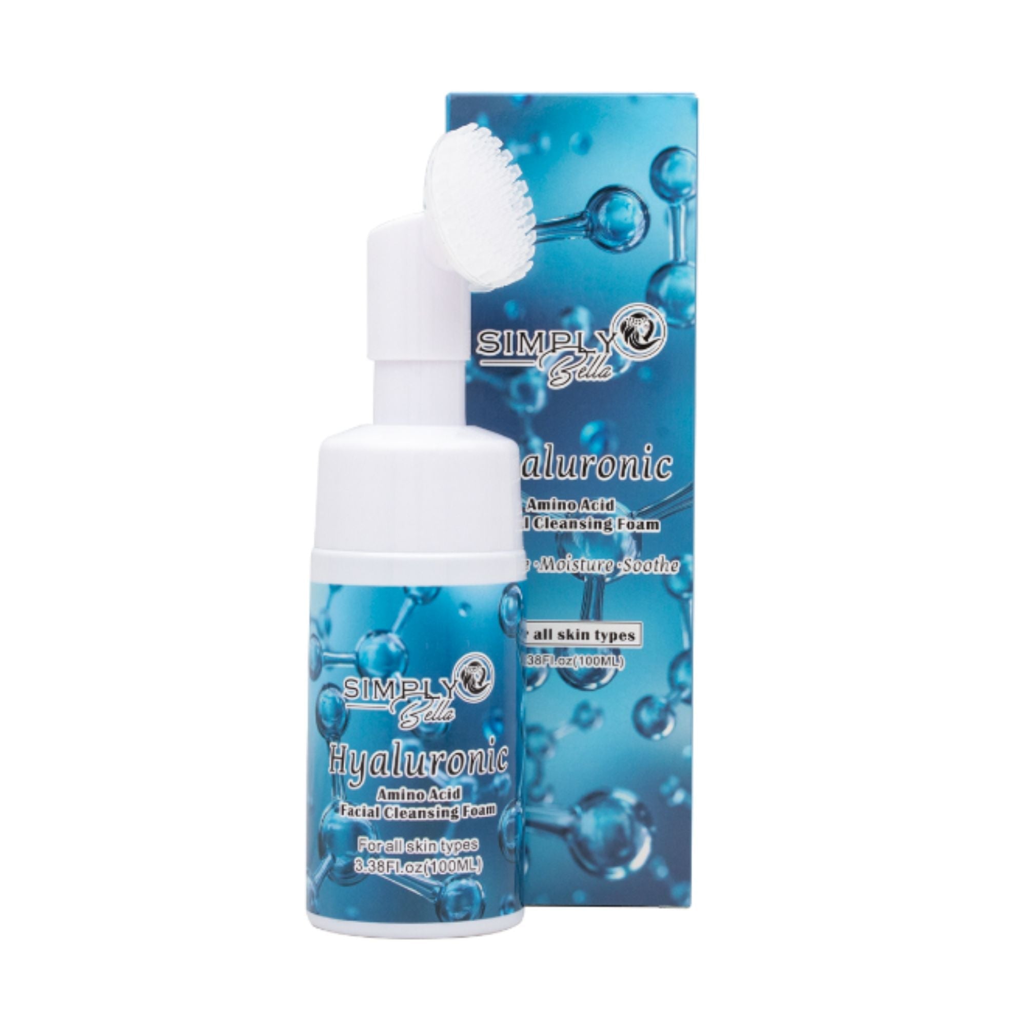 Simply Bella - Hyaluronic Amino Acid Cleansing Foam - TRUECOLOR WHOLESALE