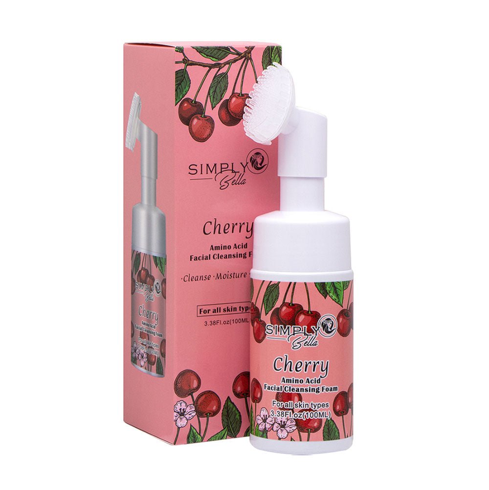 Simply Bella - Cherry Amino Acid Facial Cleansing Foam - TRUECOLOR WHOLESALE
