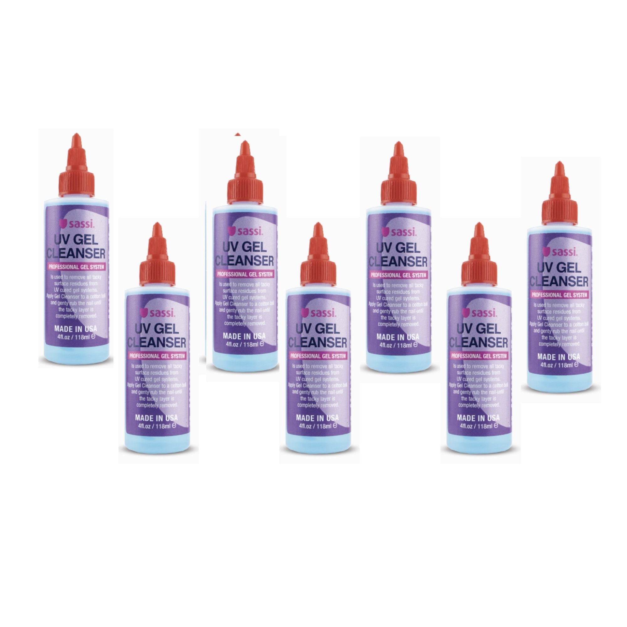 Sassi - UV Gel Cleanser 4oz - TRUECOLOR WHOLESALE