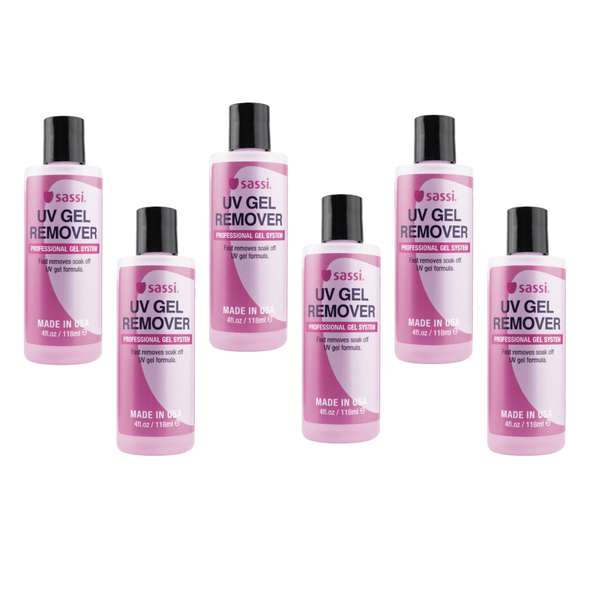 Sassi - UV Gel Remover 4 oz - TRUECOLOR WHOLESALE