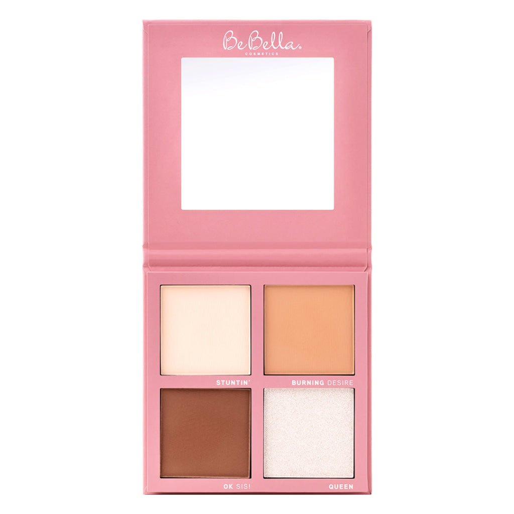 Bebella - Snatch & Sculp Contour Quad Palette - Light - TRUECOLOR WHOLESALE