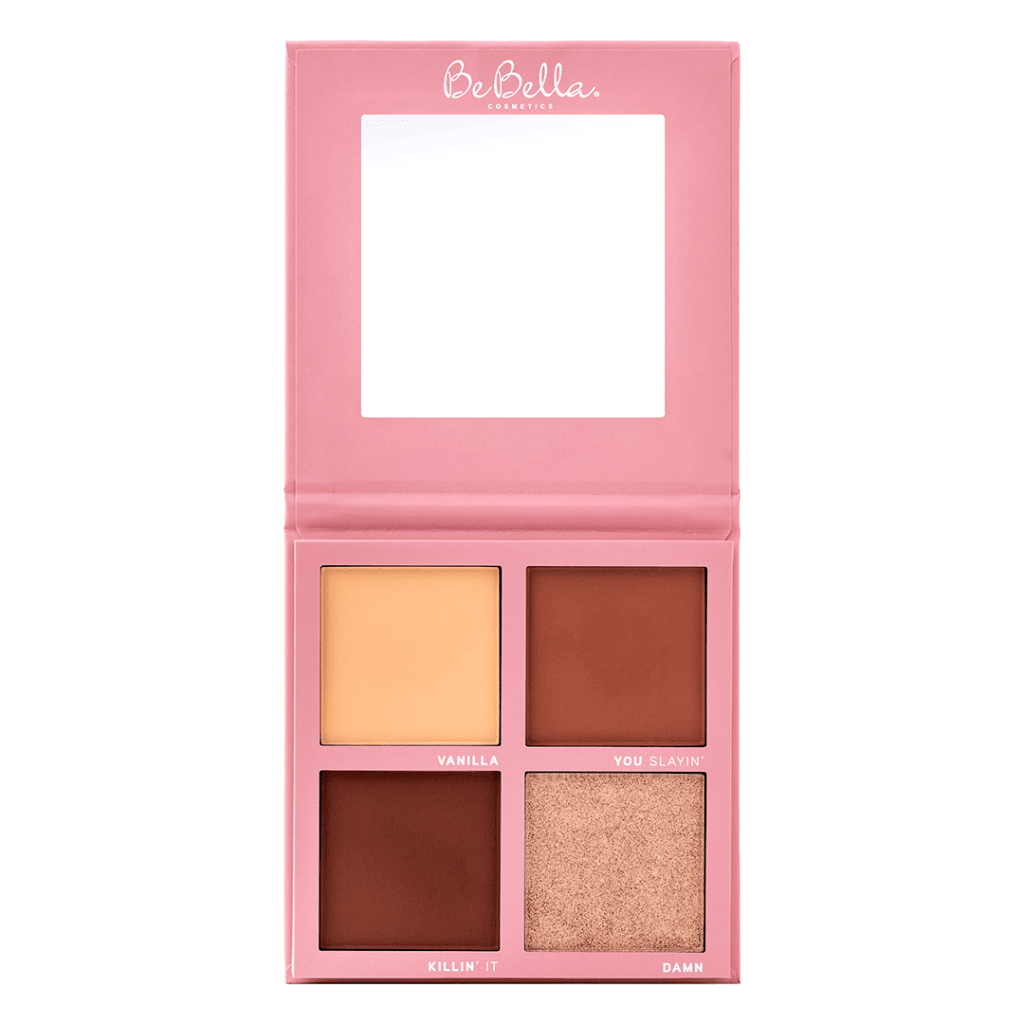Bebella - Snatch & Sculp Contour Quad Palette - Deep - TRUECOLOR WHOLESALE