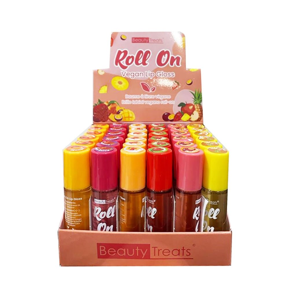 Beauty Treats - Roll On Vegan Lip Gloss - TRUECOLOR WHOLESALE