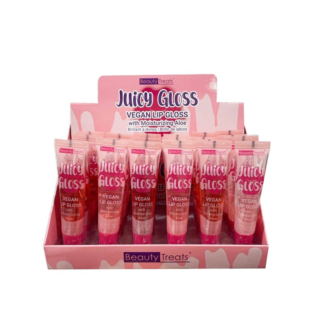 Beauty Treats - Juicy Gloss Vegan Lip Gloss - TRUECOLOR WHOLESALE