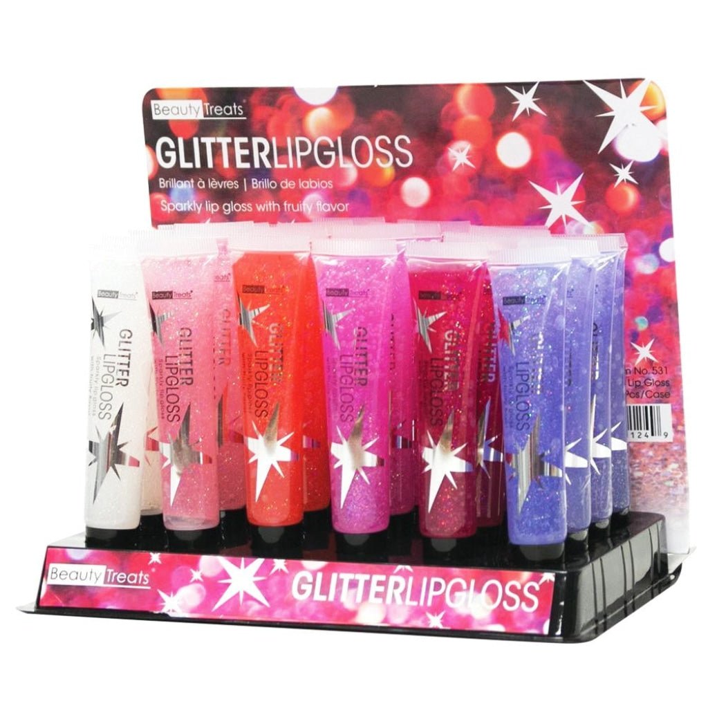 Beauty Treats - Glitter Lip Gloss - TRUECOLOR WHOLESALE