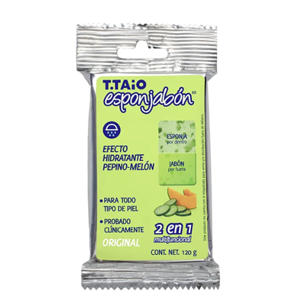 T.Taio Esponjabon Sponge Soap - PEPINO - MELON - TRUECOLOR WHOLESALE