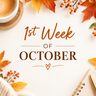 1st Week of Oct