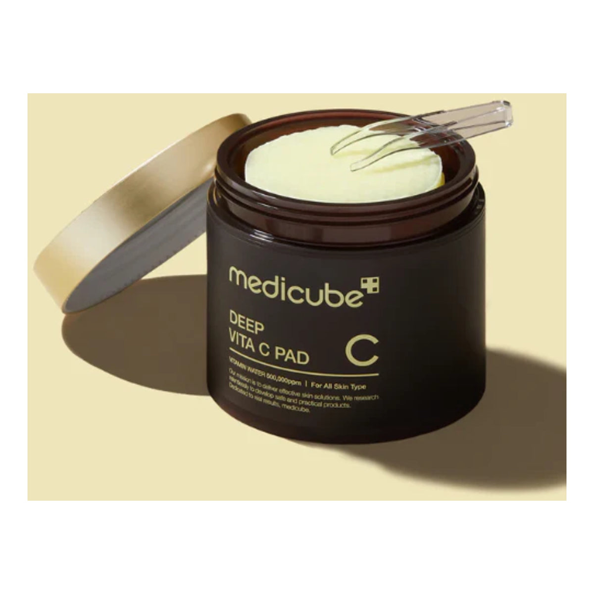 Medicube Deep Vita C Pad (3pcs) | Brightening, Dark Spot Correcting & Exfoliating Vitamin Water Facial Toner Pads