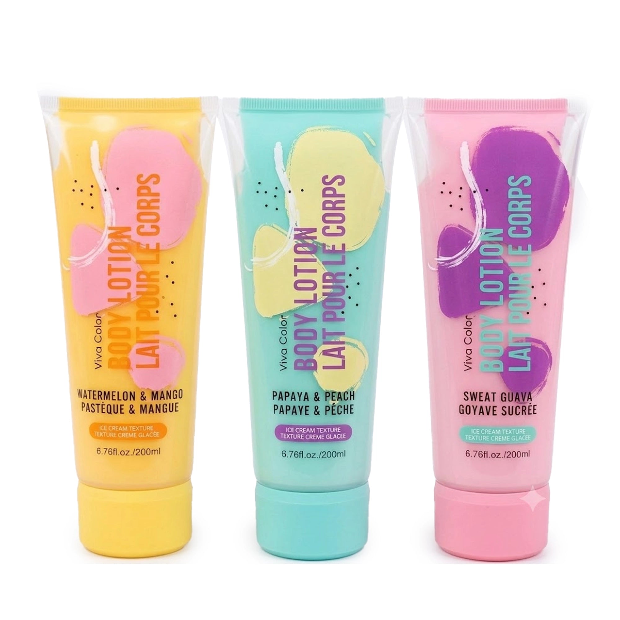 Viva Color Ice Cream Texture Body Lotion – 200ml (6.76 fl. oz.)