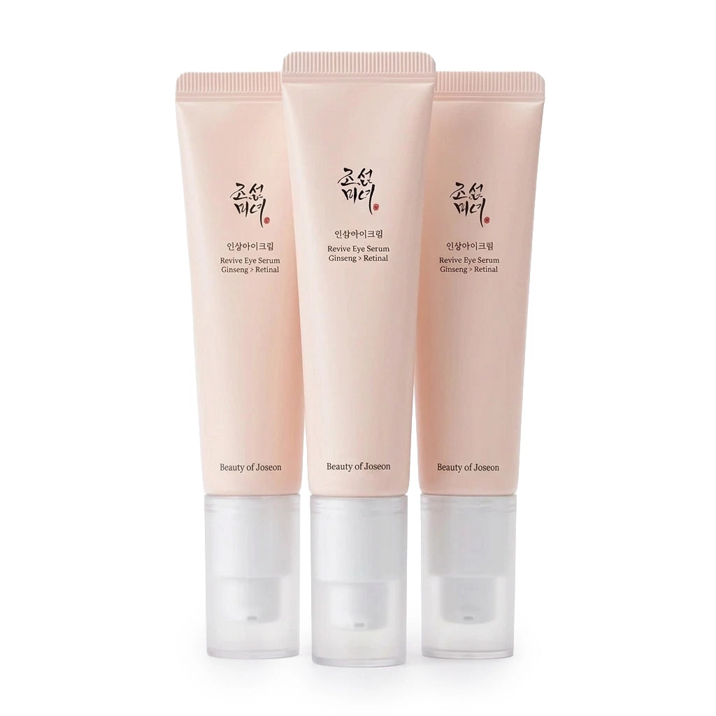 Beauty of Joseon Revive Eye Serum: Ginseng + Retinal 30ml (3pk) | Nourishing & Anti-Aging Eye Cream Serum
