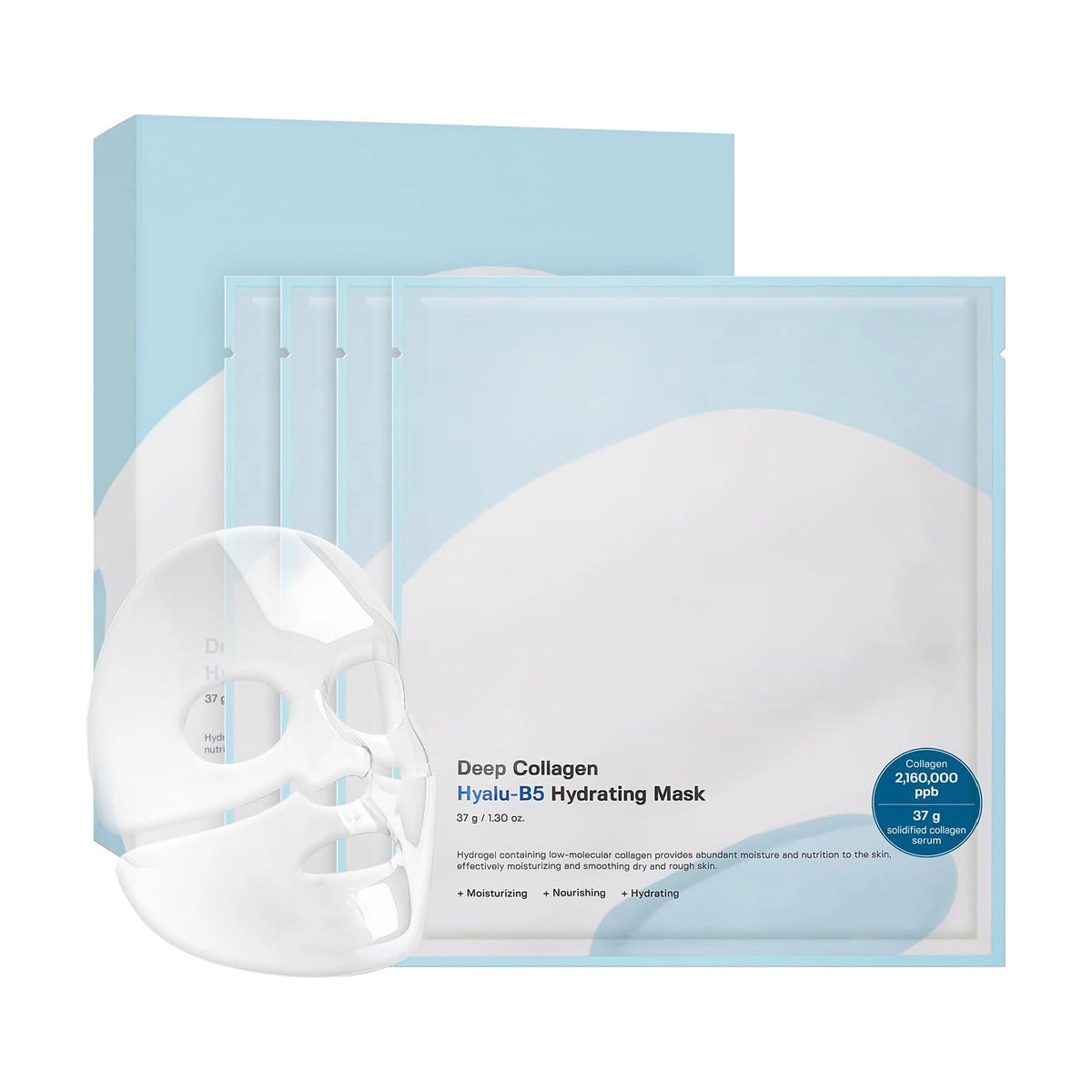 Sungboon Editor Deep Collagen Hyalu-B5 Hydrating Mask (4 Sheets / 4ea) | 3 PACK