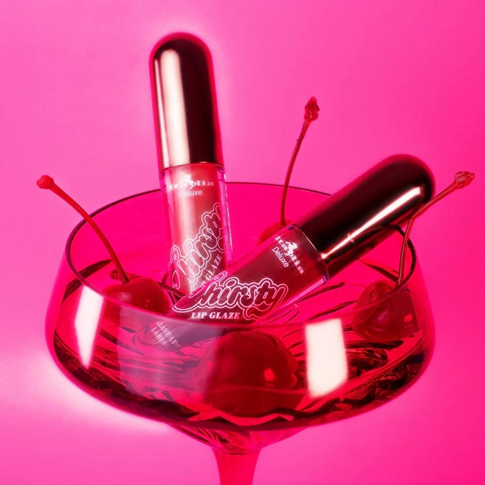 Italia Deluxe Thirsty Lip Glaze – High-Shine, Moisturizing Lip Gloss