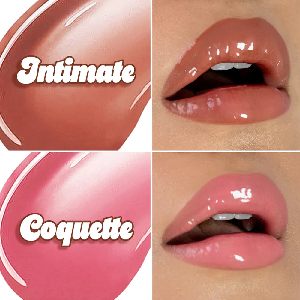Italia Deluxe Thirsty Lip Glaze – High-Shine, Moisturizing Lip Gloss