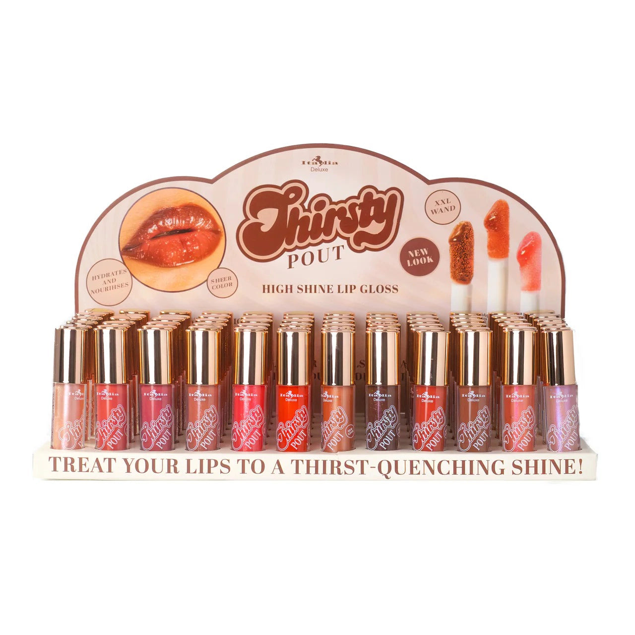 Italia Deluxe - Thirsty Pout Hi Shine Gloss