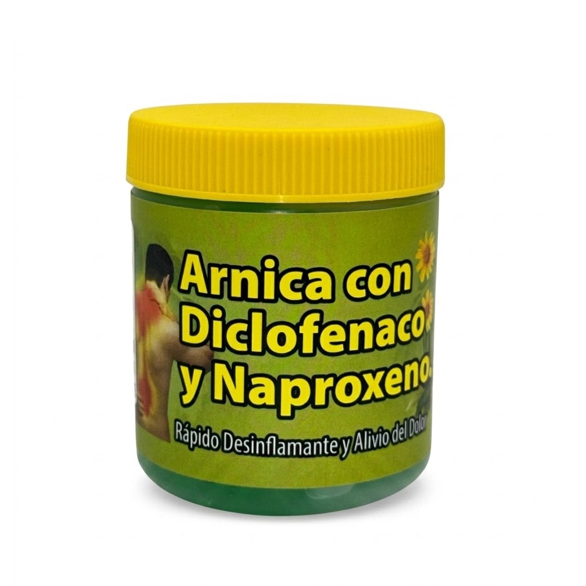 Arnica 3-in-1 Pain Relief Gel with Diclofenac and Naproxen 250g | Fast Anti-Inflammatory & Muscle Relief