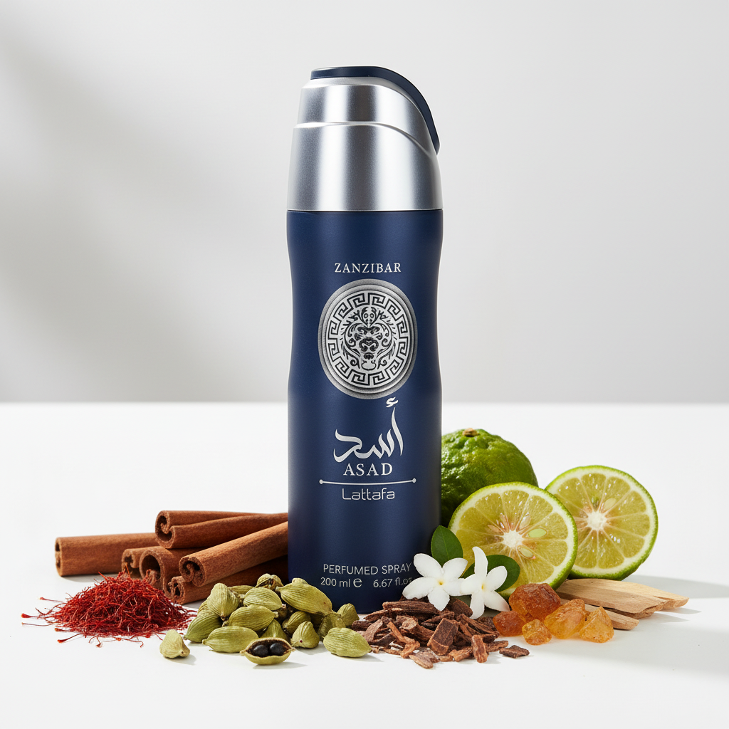 Lattafa - Asad Zanzibar Deodorant Spray