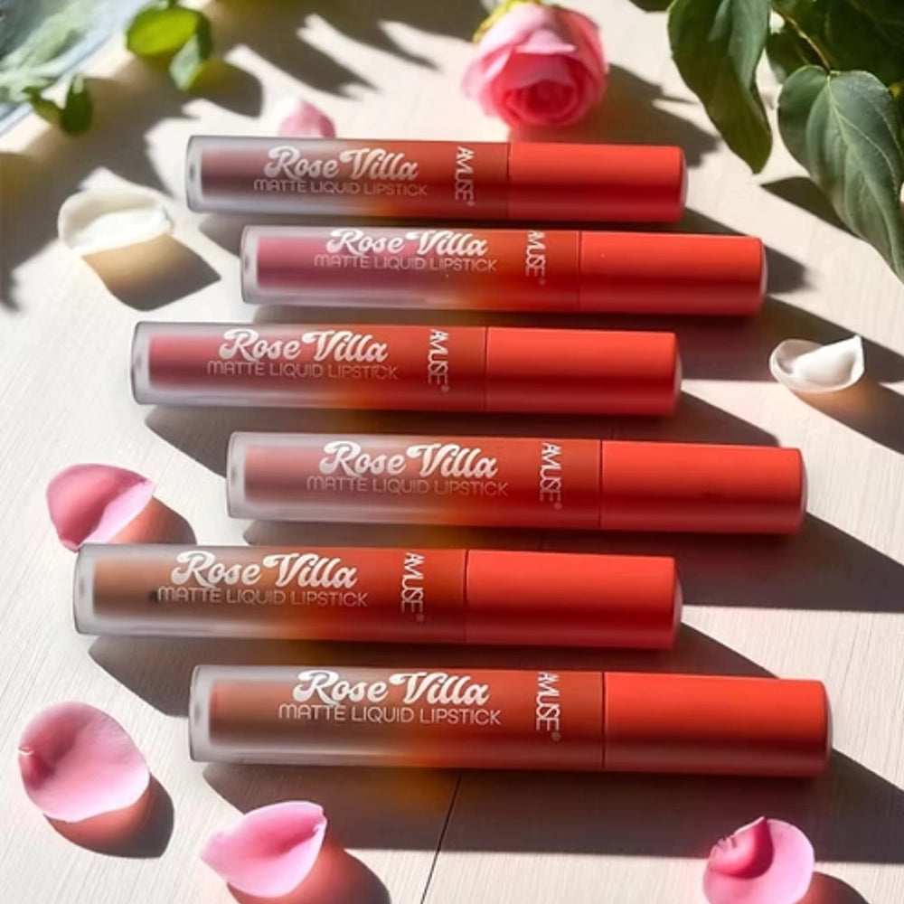 Amuse - Rose Villa Matte Liquid Lipstick