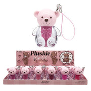 Amuse Plushie Teddy Lip Oil Retail Display Set – 24 Pcs