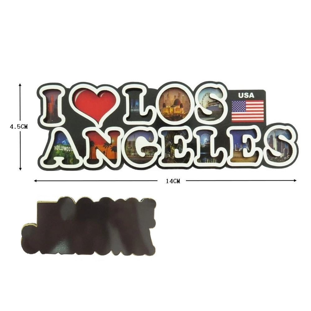 I Love Los Angeles Cityscape Souvenir Magnet (227432)