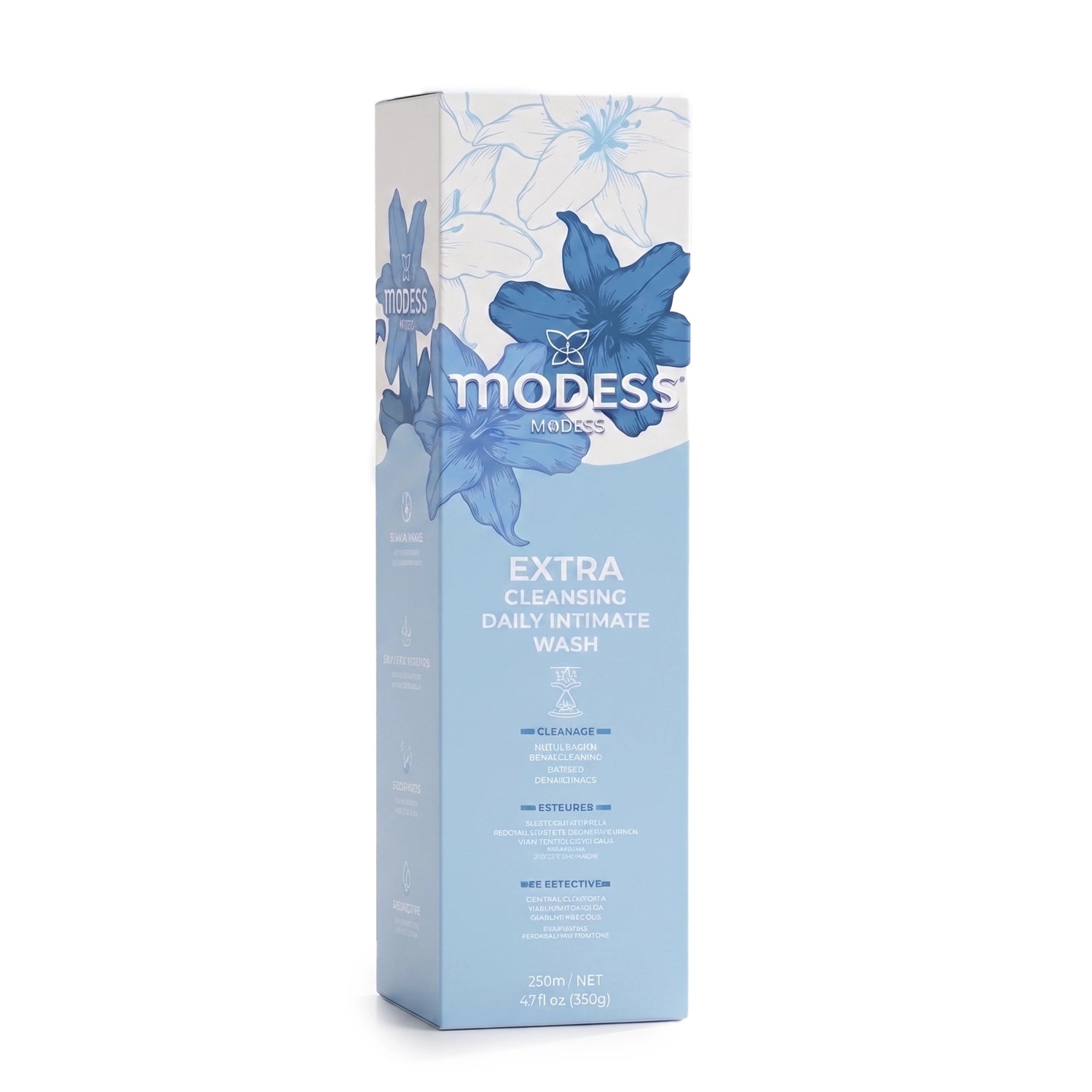 Modess Extra Cleansing Daily Intimate Wash – Mild & Refreshing Feminine Care (250ml / 4.7 fl oz)