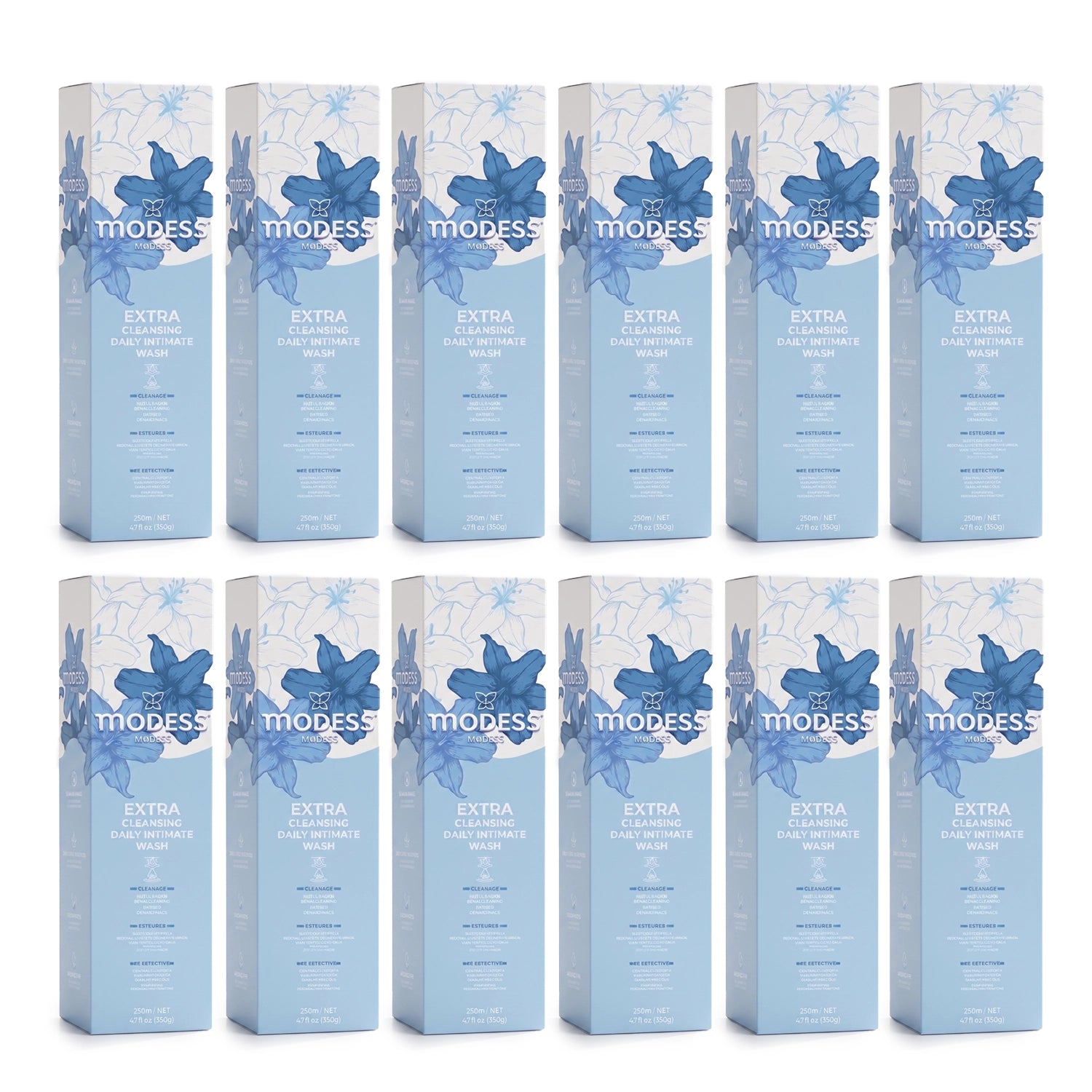Modess Extra Cleansing Daily Intimate Wash – Mild & Refreshing Feminine Care (250ml / 4.7 fl oz)