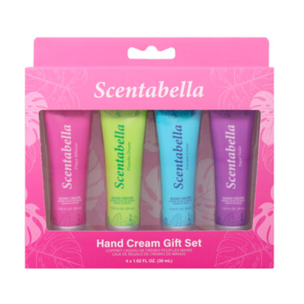 Scentabella Hand Cream Gift Set – Moisturizing Hand Lotion, 30ml x 4 Piece Set