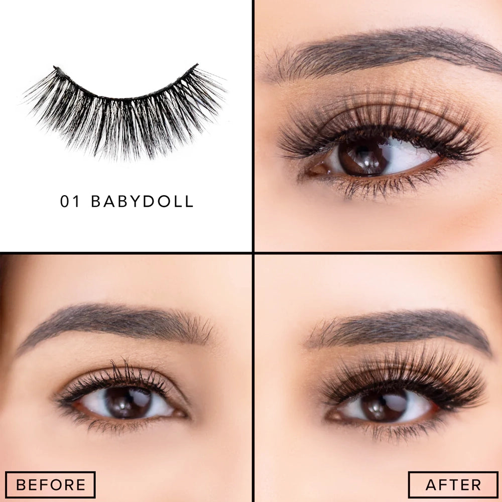 Italia - Lash Out 3D Mink Eyelashes (01 BABY DOLL)