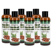 Plantimex Bionutritional Rosemary & Cinnamon Shampoo (16.9 fl oz / 500 ml) – Pack of 6