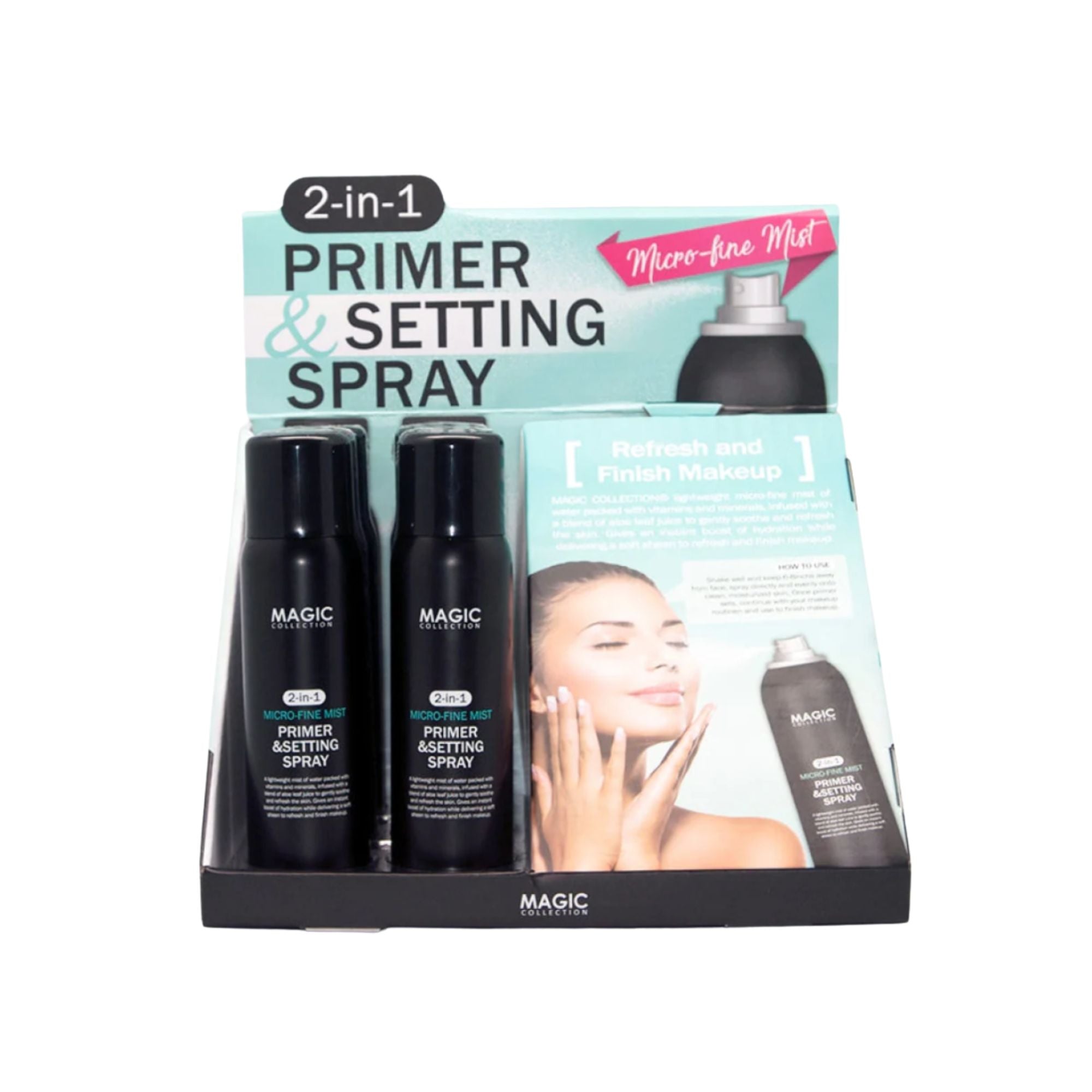 Magic 2 in 1 primer & setting spray