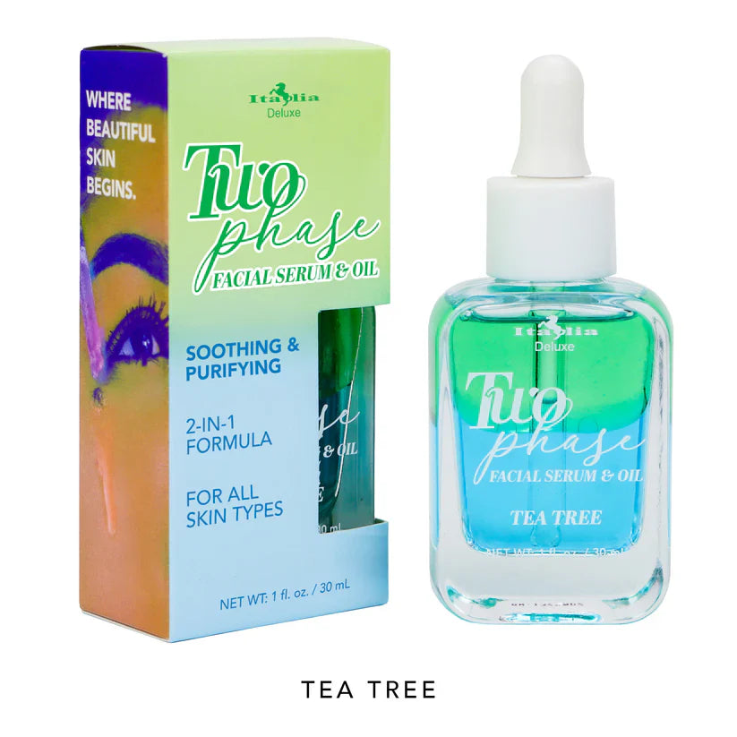 Italia Deluxe - Two Phase Facial Serum and Oil (Acietey Suero Facial)