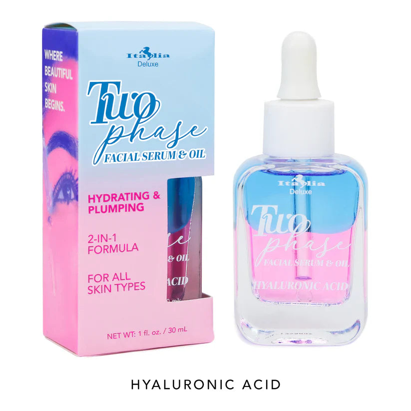 Italia Deluxe - Two Phase Facial Serum and Oil (Acietey Suero Facial)