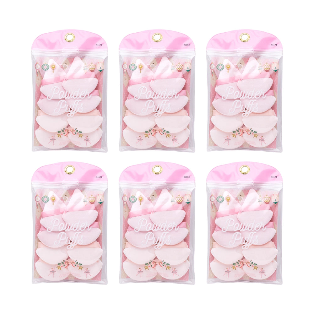 Celavi - 8pc Nutcracker Ballet Powder Puff Set