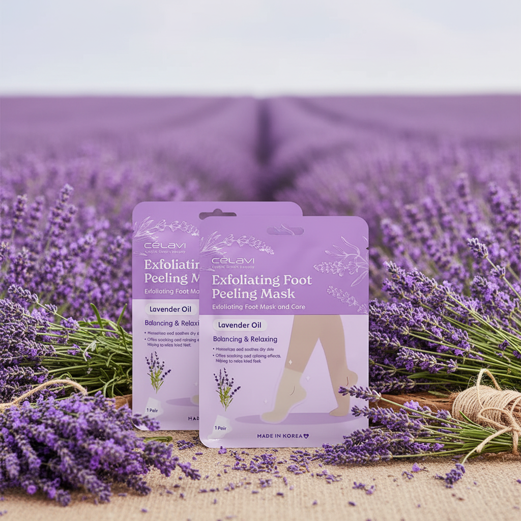 Celavi - 3pk Exfoliating Foot Peeling Mask Lavender