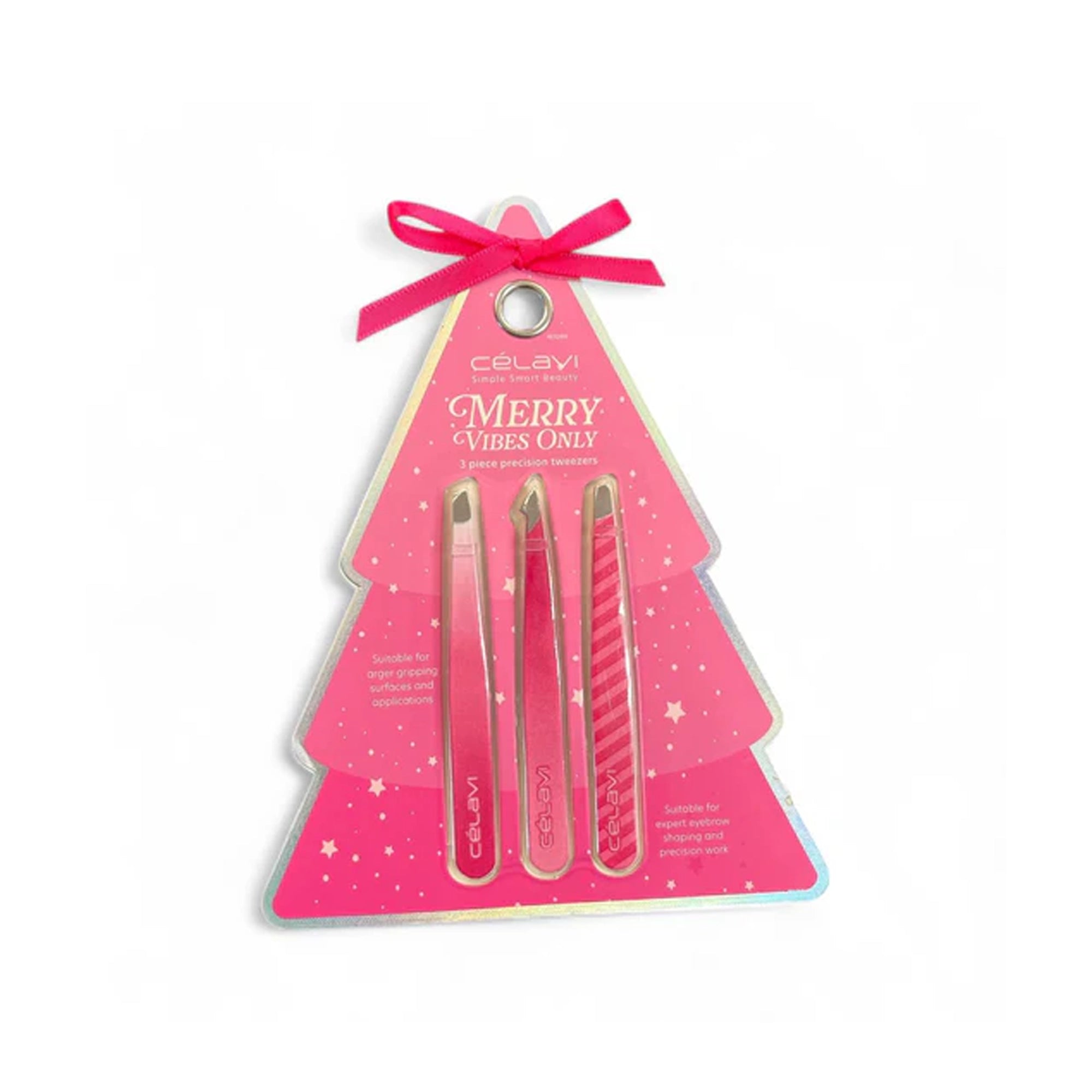 Celavi - Holiday 3 Piece Tweezer Trio