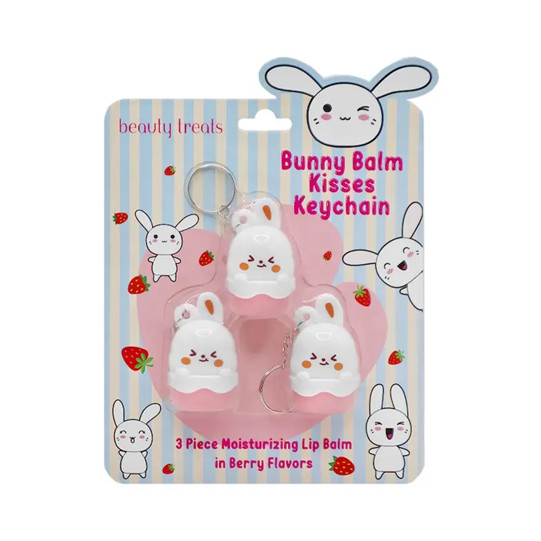Beauty Treats - 3pc Bunny Lip Balm Set