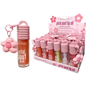 Beauty Treats - Petal Pout Lip Oil with Flower Keychain