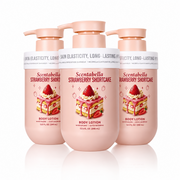 Scentabella Strawberry Shortcake Body Lotion 16.9 fl oz / 500ml – Moisturizing Scented Body Lotion