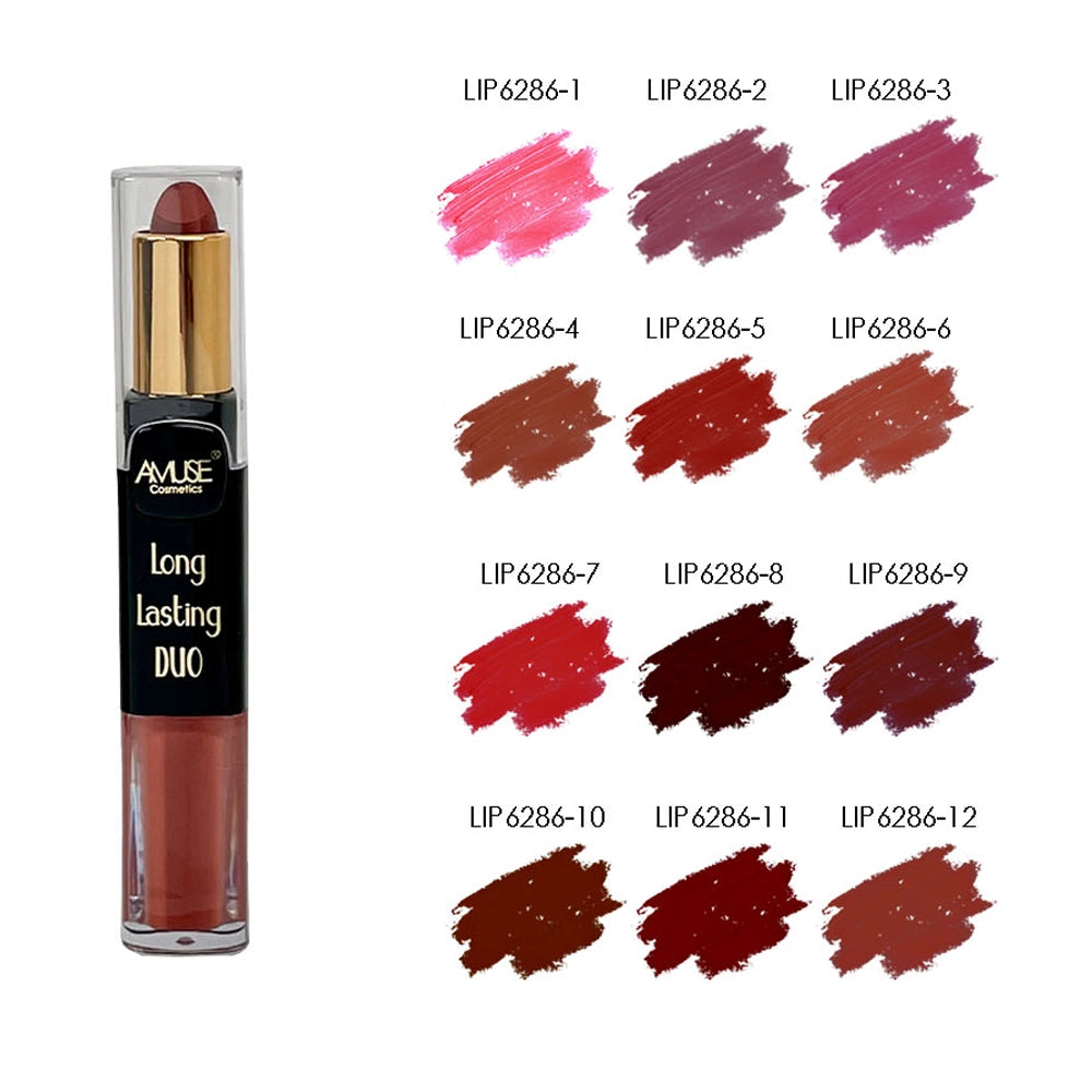 Amuse - Long Lasting Duo Lipstick