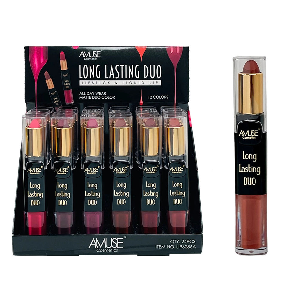 Amuse - Long Lasting Duo Lipstick