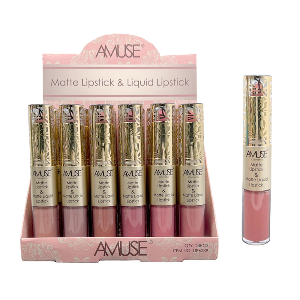 Amuse - Matte and Liquid Lipstick Duo