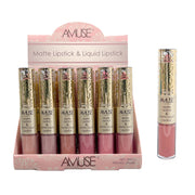 Amuse - Matte and Liquid Lipstick Duo