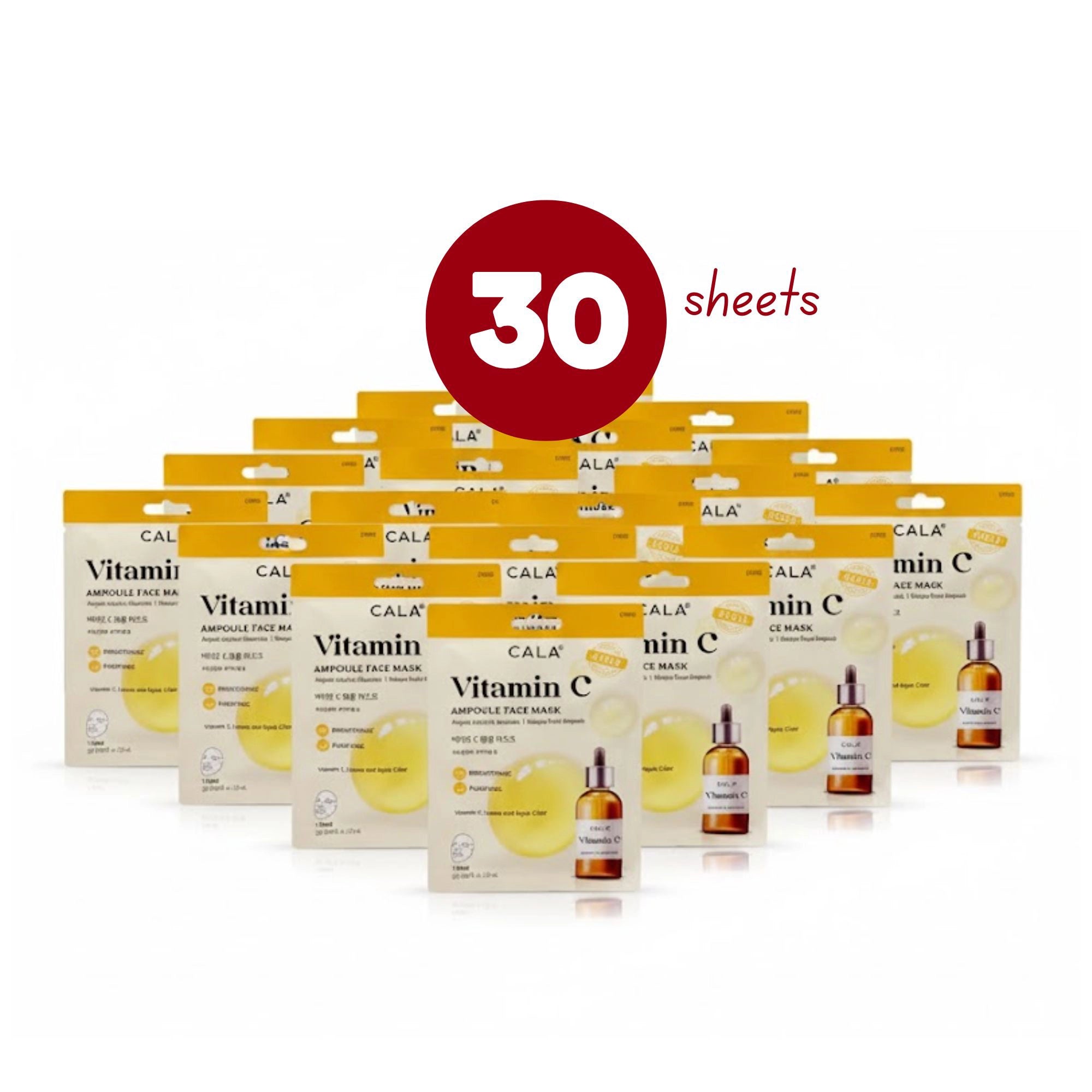 Cala - Ampoule Face Mask: Vitamin C